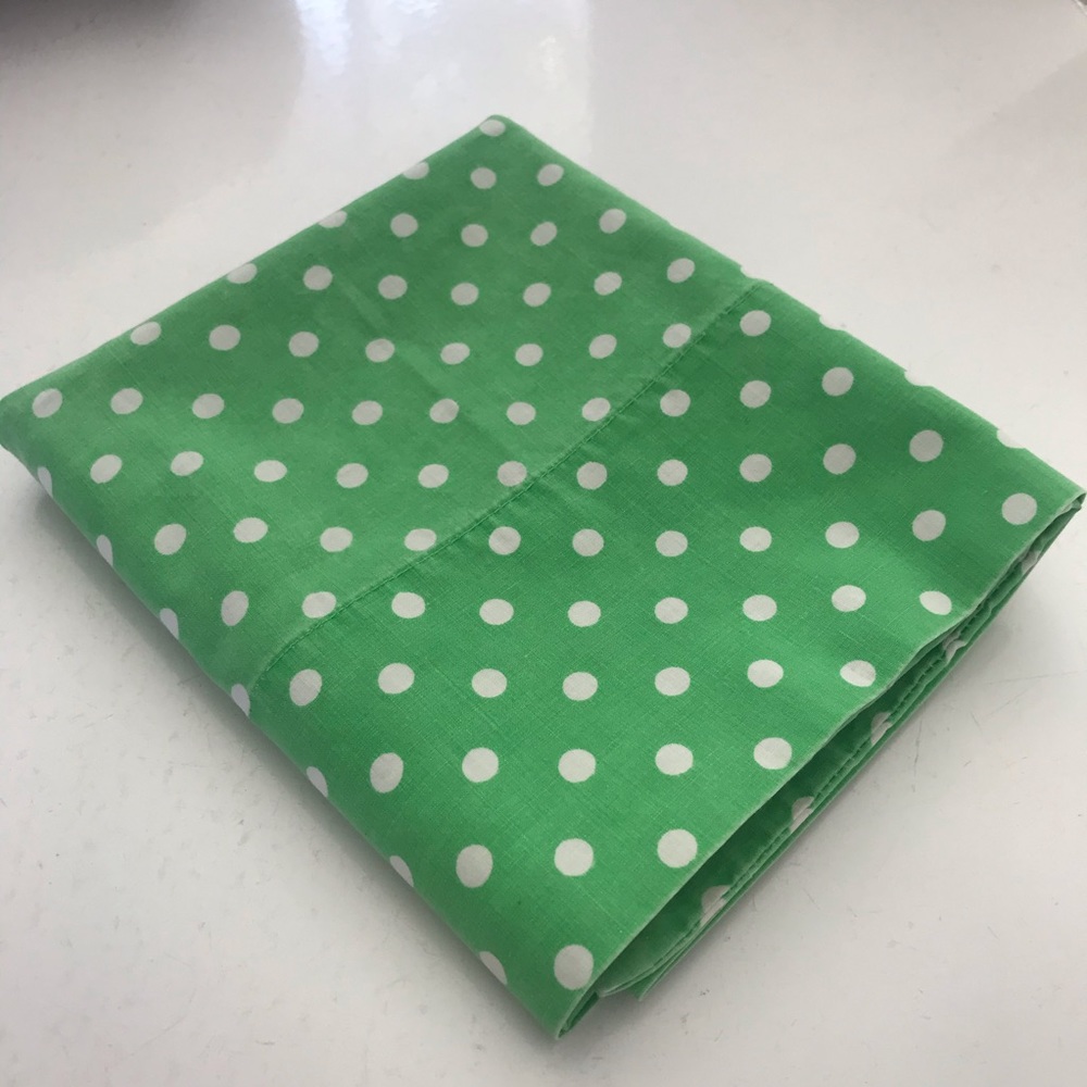 Vintage Utica Green Pillowcase